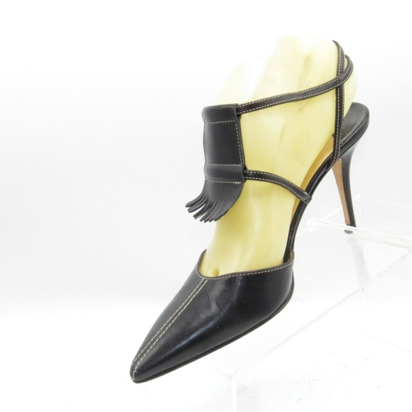 Cole Haan Collection Size 7 B Black Sandals R1 C5 - Picture 3 of 8